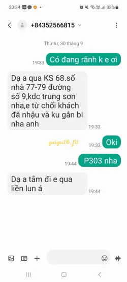 Ảnh đánh giá gái gọi