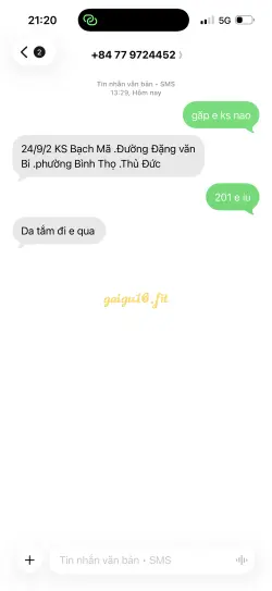 Ảnh đánh giá gái gọi