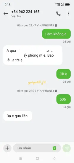 Ảnh đánh giá gái gọi