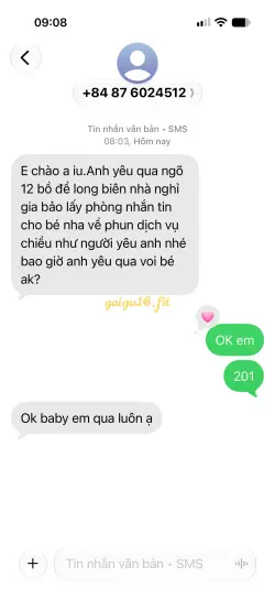 Ảnh đánh giá gái gọi