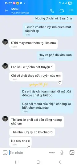 Ảnh đánh giá gái gọi