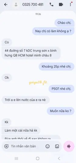 Ảnh đánh giá gái gọi