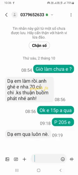 Ảnh đánh giá gái gọi