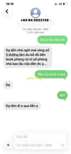 Ảnh đánh giá gái gọi