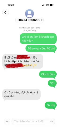 Ảnh đánh giá gái gọi
