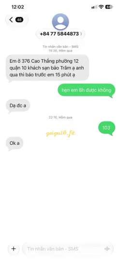 Ảnh đánh giá gái gọi
