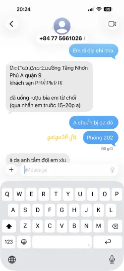 Ảnh đánh giá gái gọi