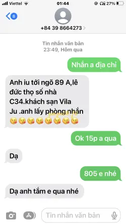 Ảnh đánh giá gái gọi