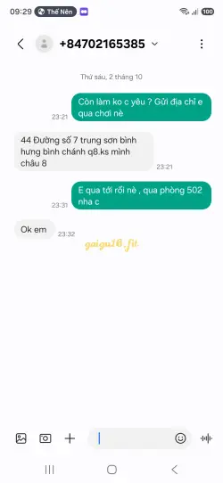 Ảnh đánh giá gái gọi