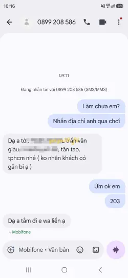 Ảnh đánh giá gái gọi