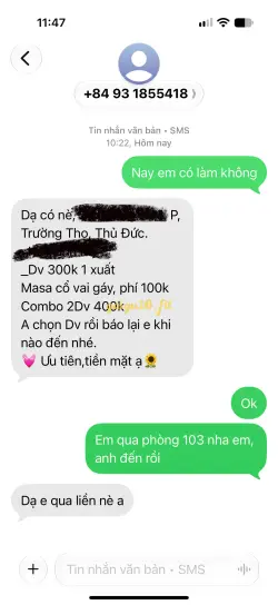 Ảnh đánh giá gái gọi