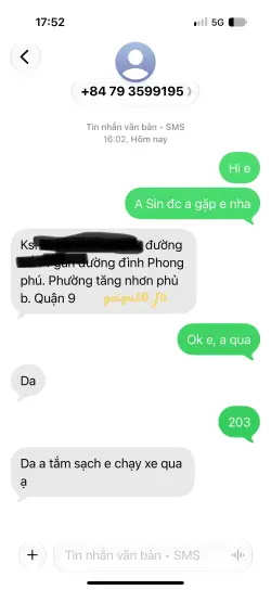 Ảnh đánh giá gái gọi