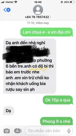 Ảnh đánh giá gái gọi