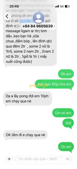 Ảnh đánh giá gái gọi