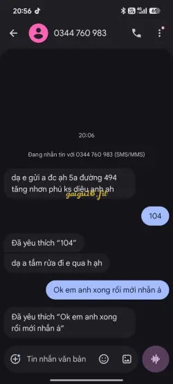Ảnh đánh giá gái gọi