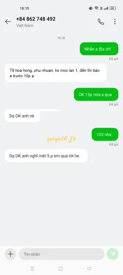 Ảnh đánh giá gái gọi