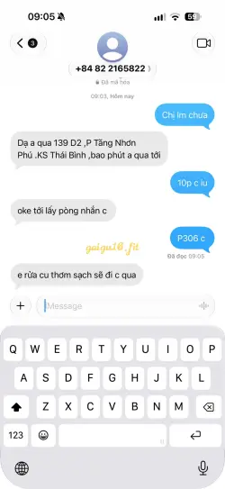 Ảnh đánh giá gái gọi