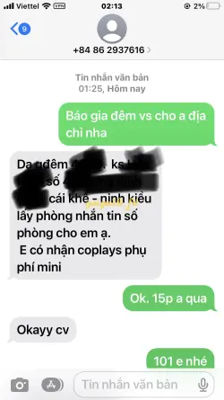 Ảnh đánh giá gái gọi