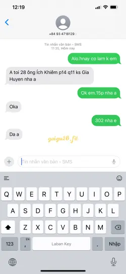 Ảnh đánh giá gái gọi