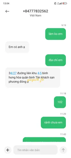 Ảnh đánh giá gái gọi