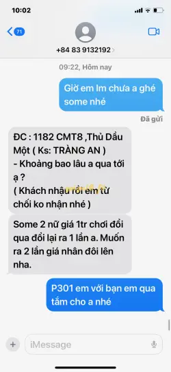Ảnh đánh giá gái gọi