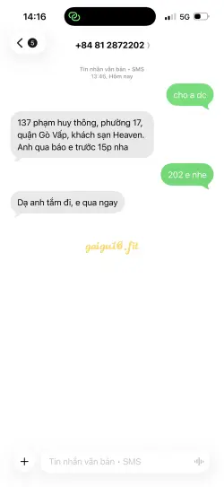 Ảnh đánh giá gái gọi