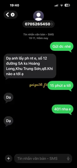 Ảnh đánh giá gái gọi