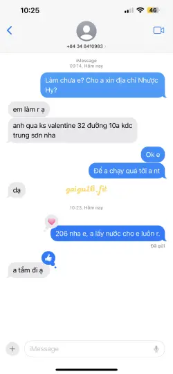 Ảnh đánh giá gái gọi