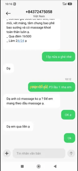 Ảnh đánh giá gái gọi