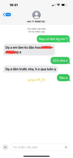 Ảnh đánh giá gái gọi