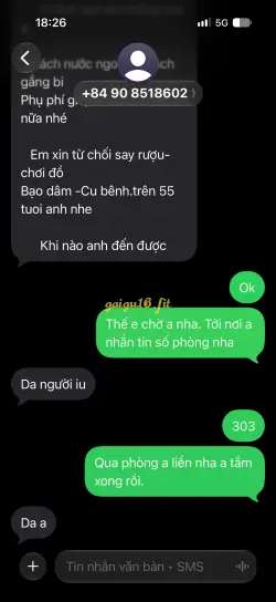 Ảnh đánh giá gái gọi
