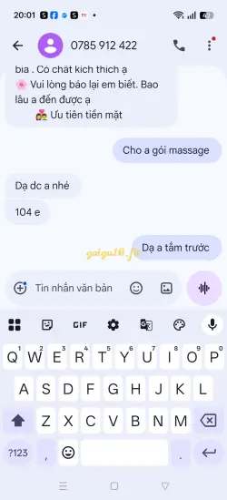 Ảnh đánh giá gái gọi