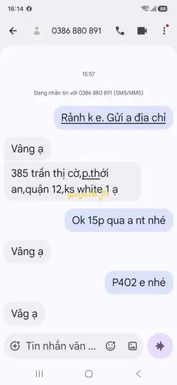 Ảnh đánh giá gái gọi