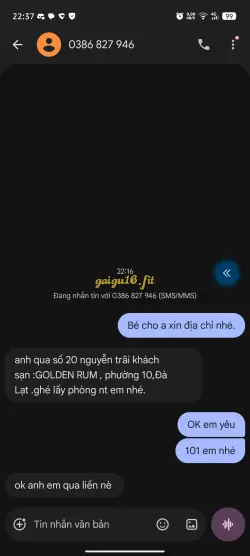 Ảnh đánh giá gái gọi