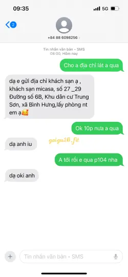 Ảnh đánh giá gái gọi