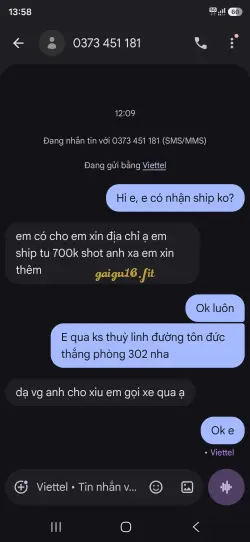 Ảnh đánh giá gái gọi