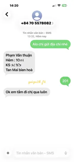 Ảnh đánh giá gái gọi