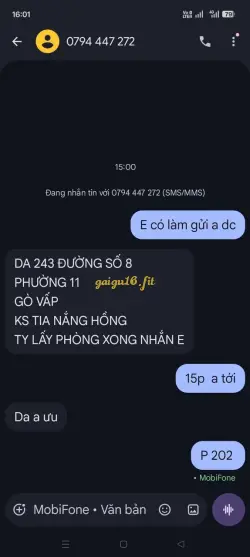 Ảnh đánh giá gái gọi