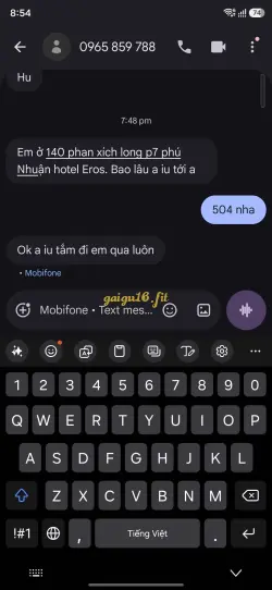 Ảnh đánh giá gái gọi