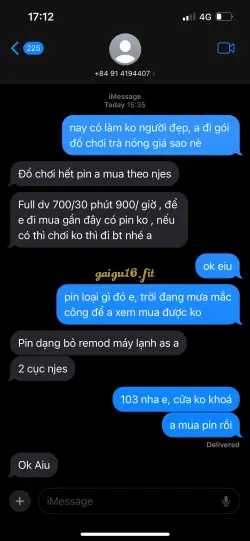 Ảnh đánh giá gái gọi