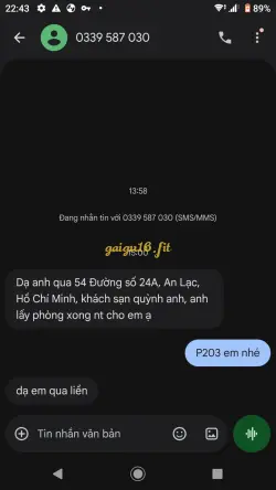 Ảnh đánh giá gái gọi