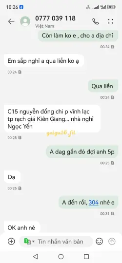 Ảnh đánh giá gái gọi