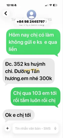 Ảnh đánh giá gái gọi