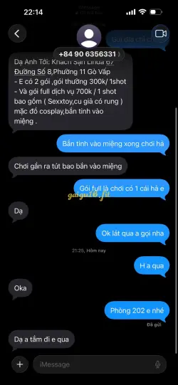 Ảnh đánh giá gái gọi