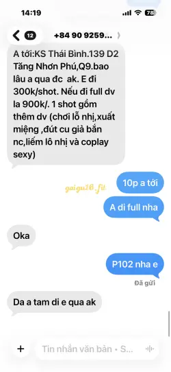 Ảnh đánh giá gái gọi