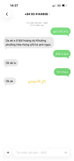 Ảnh đánh giá gái gọi