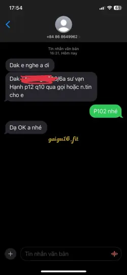 Ảnh đánh giá gái gọi