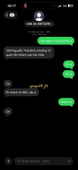 Ảnh đánh giá gái gọi