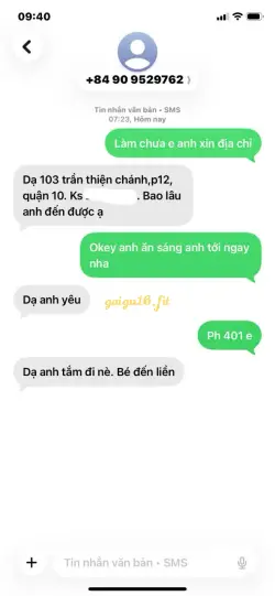 Ảnh đánh giá gái gọi