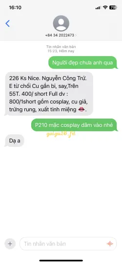Ảnh đánh giá gái gọi